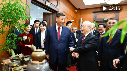 視頻畫報｜習(xí)近平訪越高光時刻