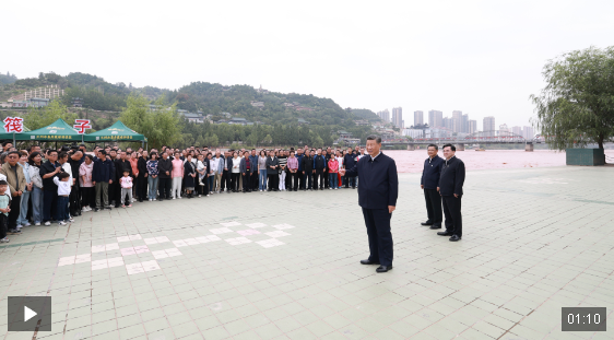 獨(dú)家視頻丨習(xí)近平在甘肅蘭州市考察調(diào)研