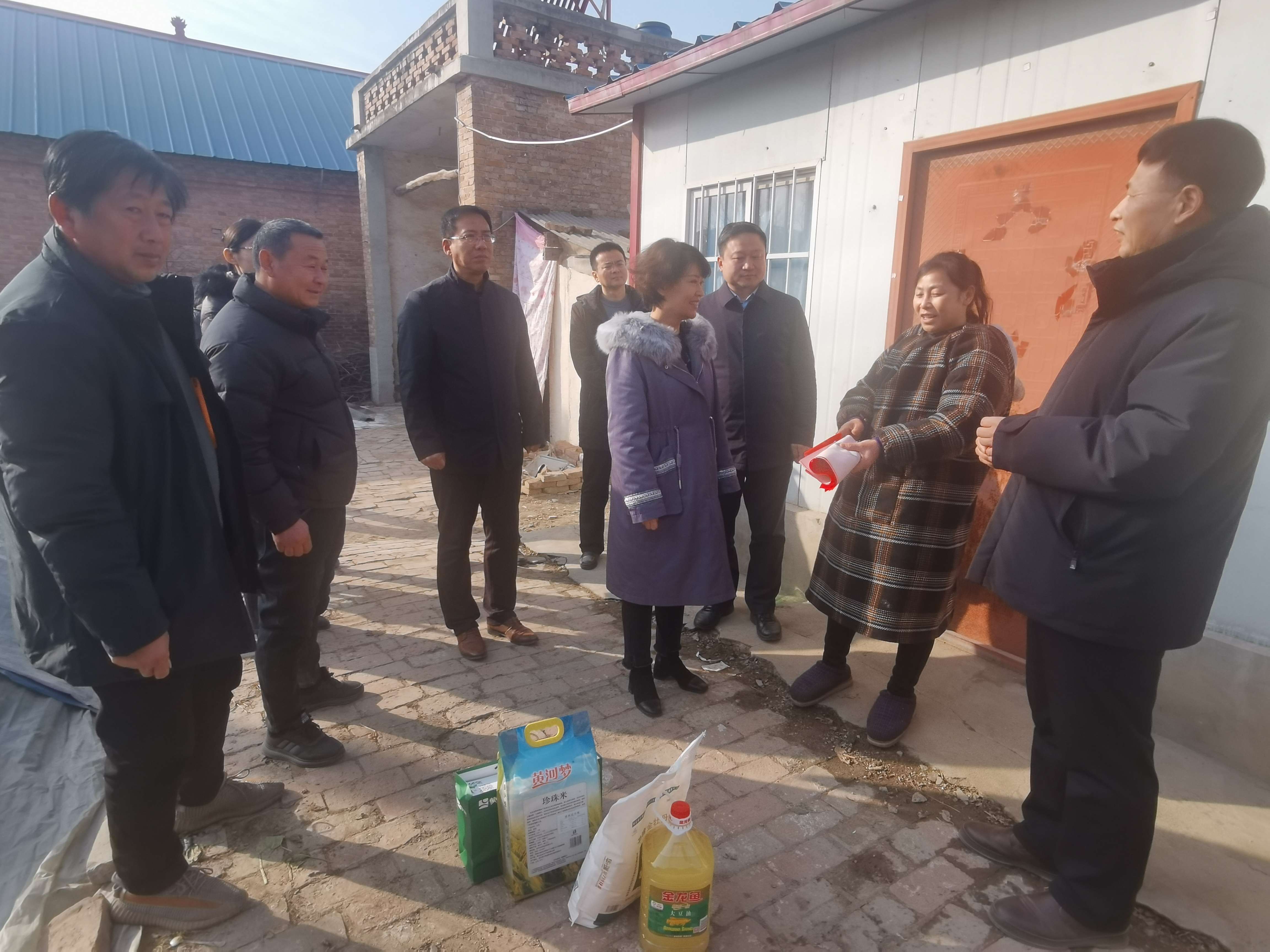 菏澤市科技局走訪慰問(wèn)送溫暖