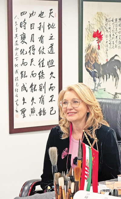 高寶石在接受本報記者采訪。楊雅攝
