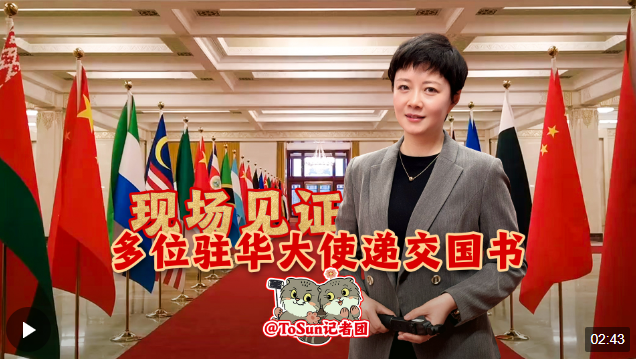 時(shí)政Vlog丨現(xiàn)場見證！多位駐華大使遞交國書
