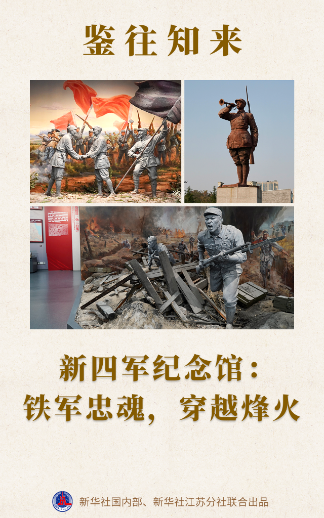 鑒往知來｜新四軍紀(jì)念館：鐵軍忠魂，穿越烽火