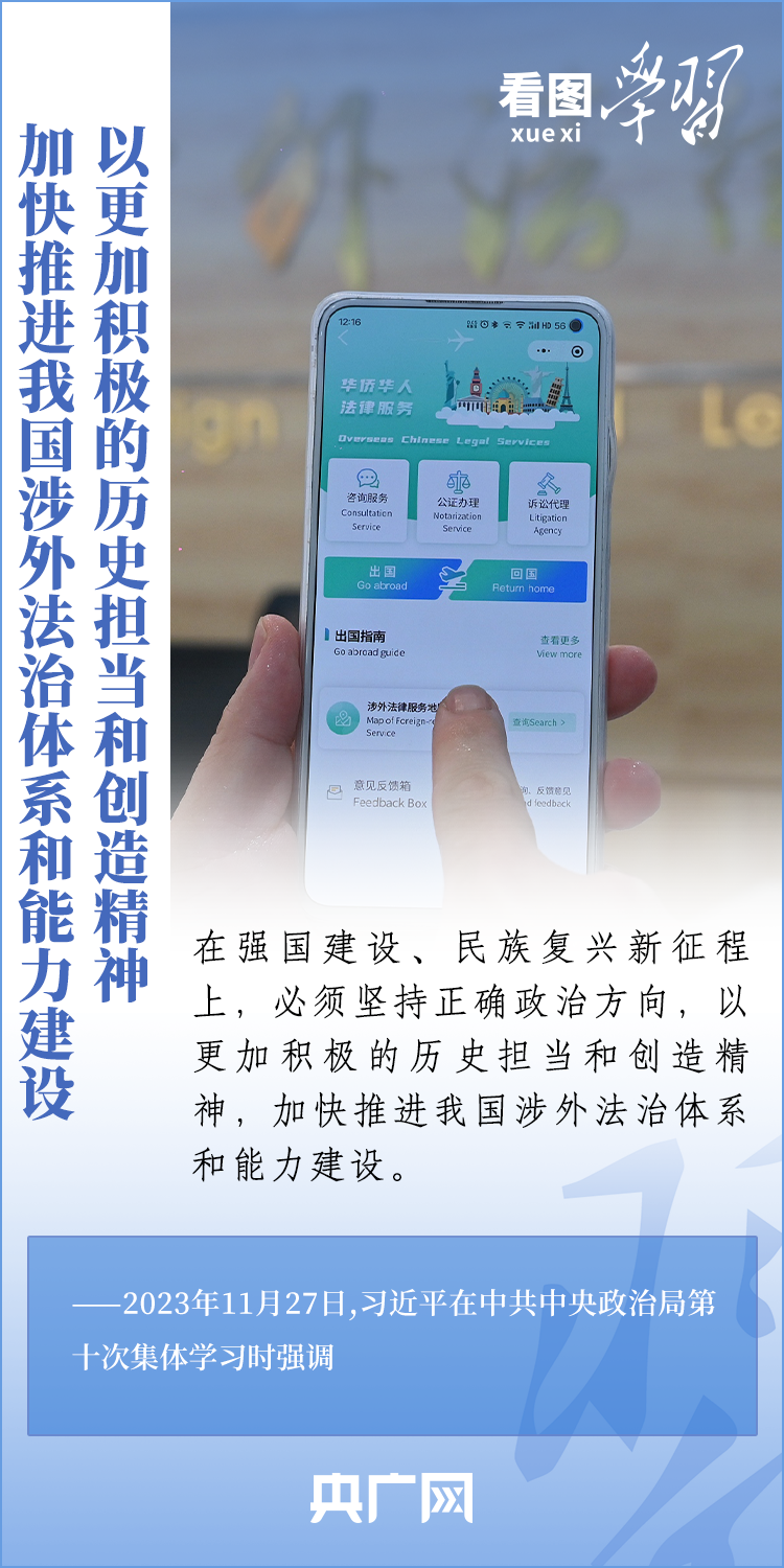 看圖學(xué)習(xí) | 加強涉外法治工作 既是長遠之需也是當務(wù)之急