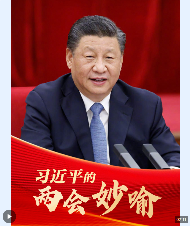 微視頻丨習(xí)近平的兩會(huì)“妙喻”