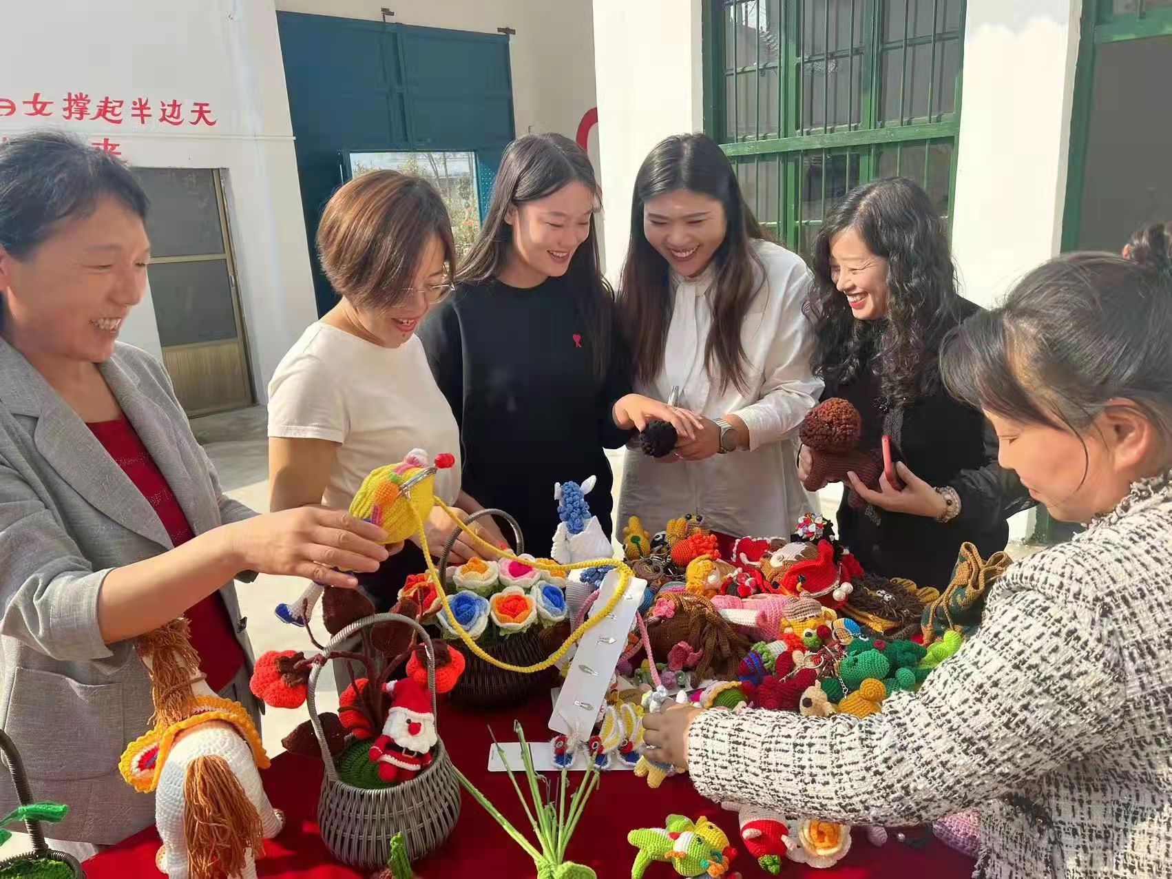 編織手工藝品幫致富
